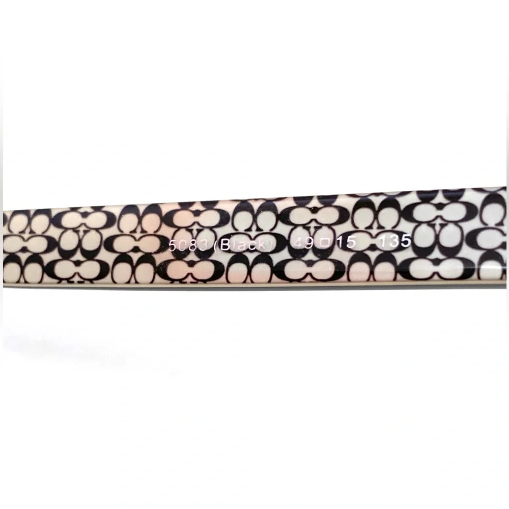 Coach Women's Black Melinda Signature Eyeglasses Frame HC6033B 5083